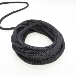 Шнур для одежды d-4.5мм, цвет Серый (на отрез)  в Щербинке