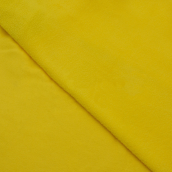 Флис Односторонний 180 гр/м2, Желтый (на отрез)  в Щербинке
