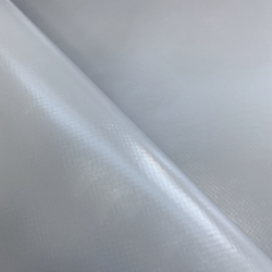 Ткань ПВХ 450 гр/м2, Серый (Ширина 160см), на отрез  в Щербинке