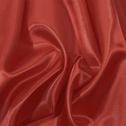 Ткань Атлас-сатин, цвет Красный (на отрез)  в Щербинке