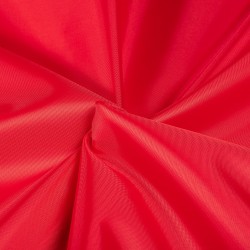 *Ткань Оксфорд 210D PU, цвет Красный (на отрез)  в Щербинке