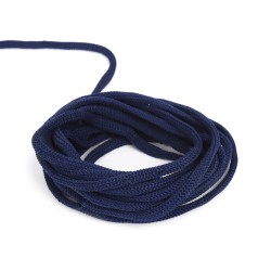 Шнур для одежды d-4.5мм, цвет Синий (на отрез)  в Щербинке